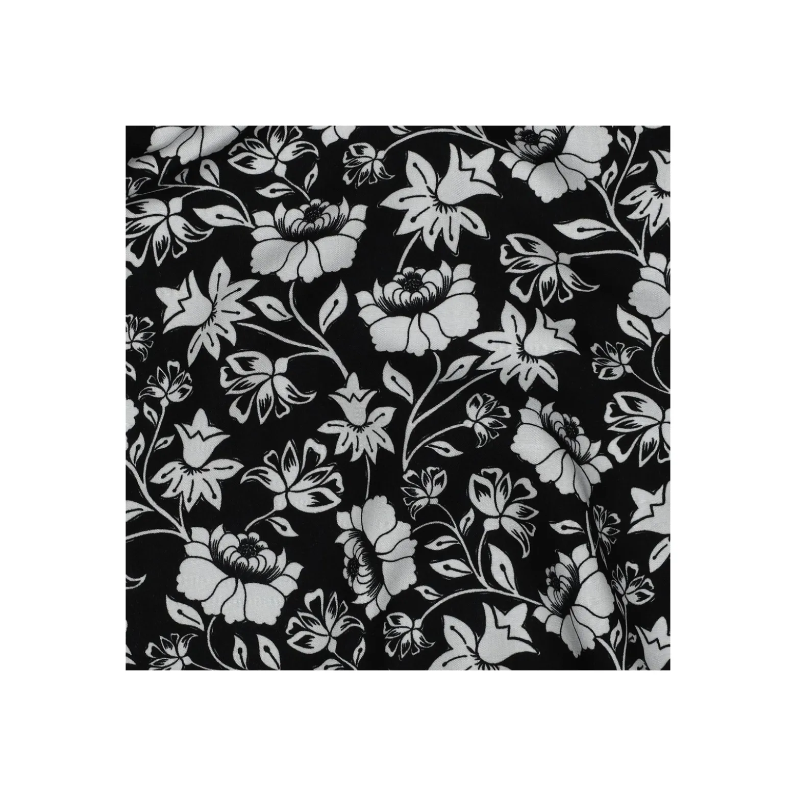 Tissu TENCEL™ Pommé fabrics Nobi - noir