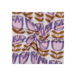 Tissu TENCEL™ Pommé fabrics Tulipe - blanc