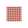 Tissu toile cirée Lola Vichy - rouge