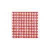 Tissu toile cirée PRIMA Vichy rouge