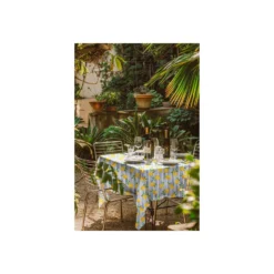 Tissu toile de coton Amalfi - blanc cassé