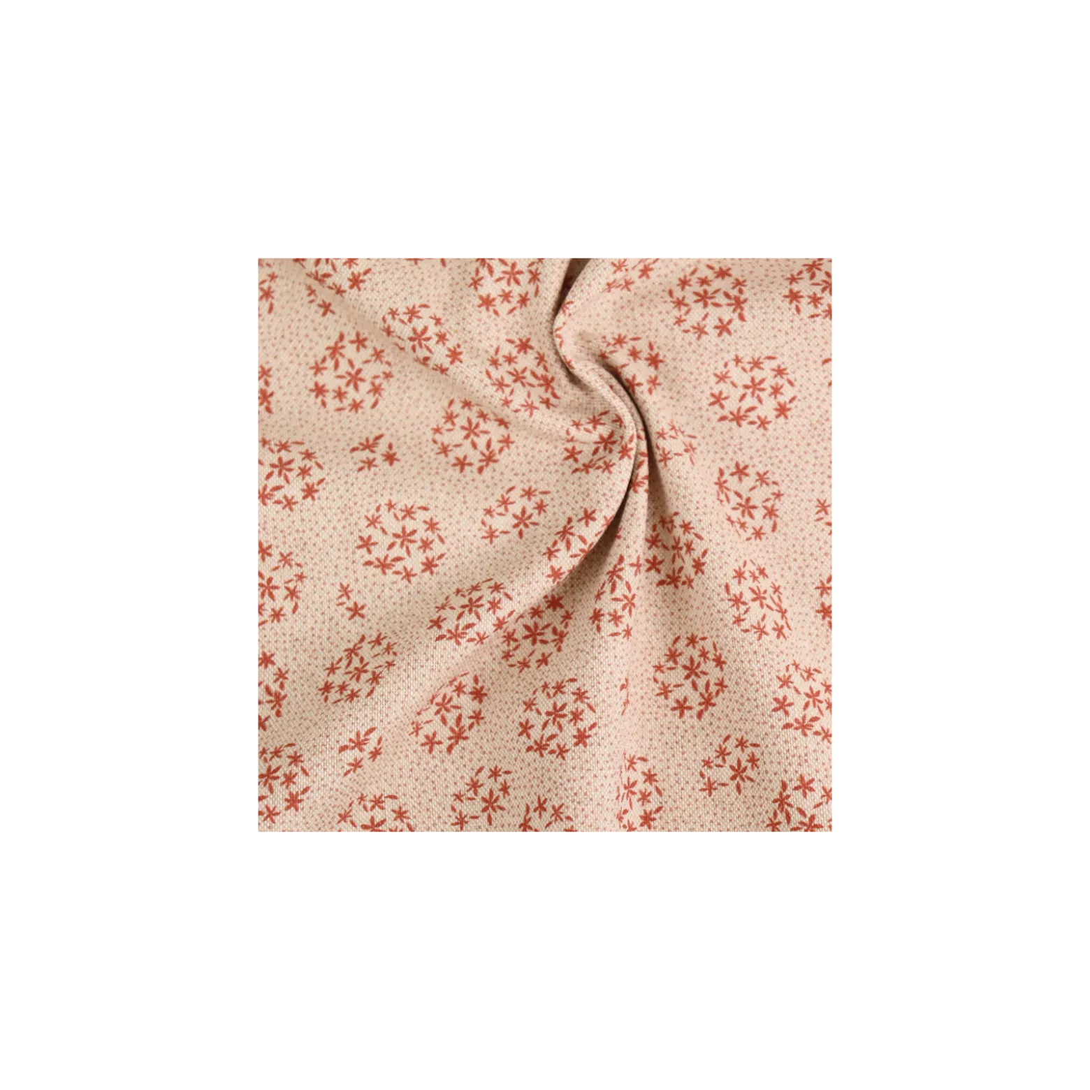 Tissu toile de coton aspect lin Euphoria - naturel