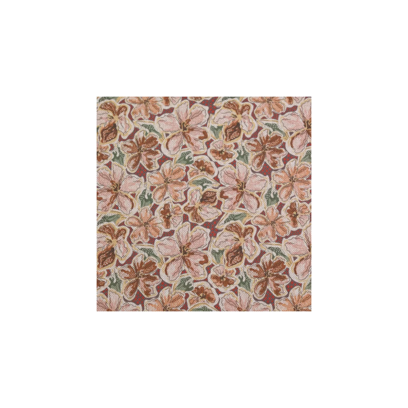 Tissu toile de coton aspect lin Sienne - naturel