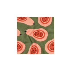 Tissu toile de coton Poire - vert