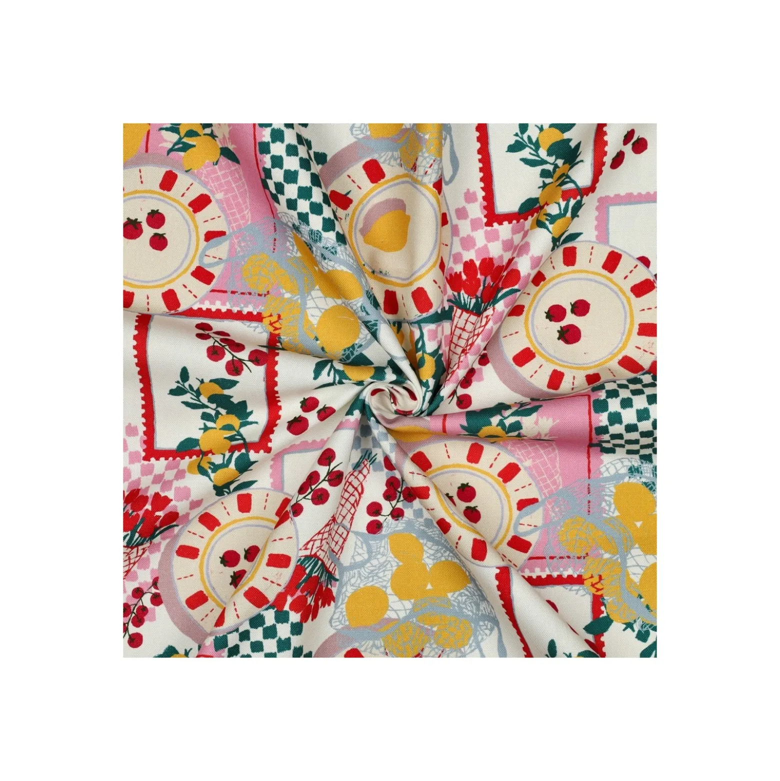 Tissu toile de coton Trattoria - écru