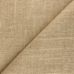 Tissu toile de jute grande largeur - naturel