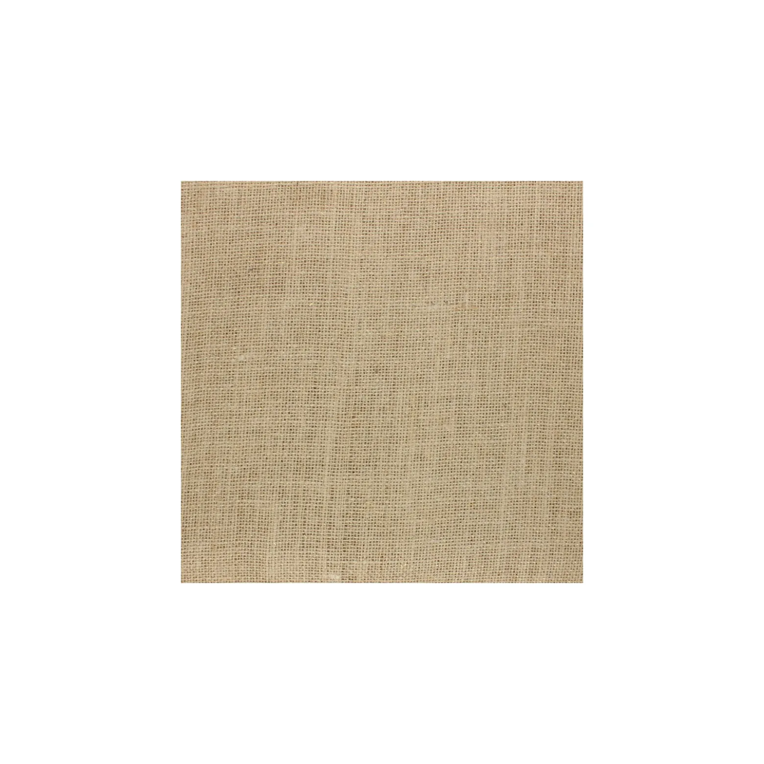 Tissu toile de jute lurex - naturel