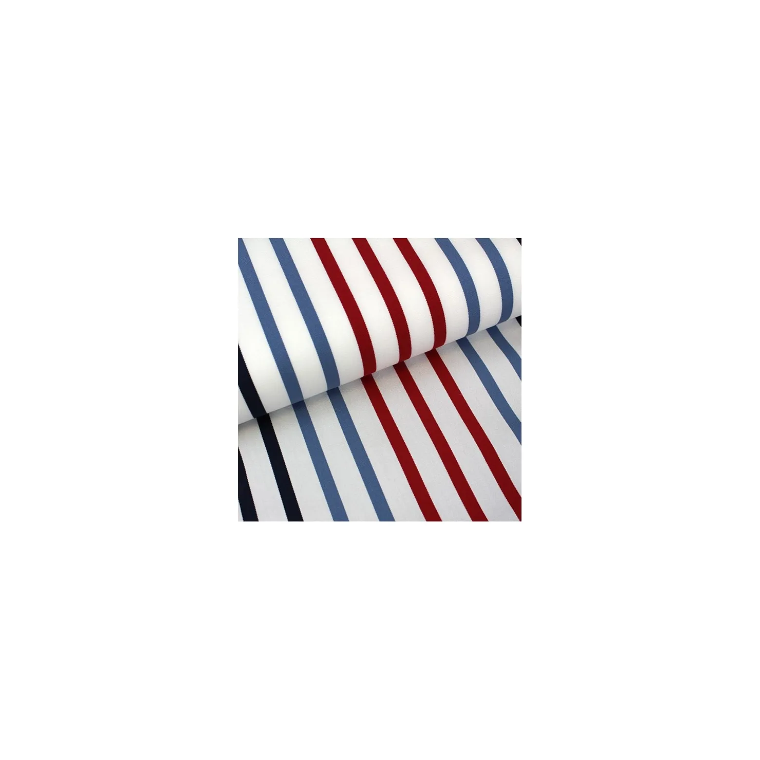 Tissu toile transat Playa Petit Bateau rouge