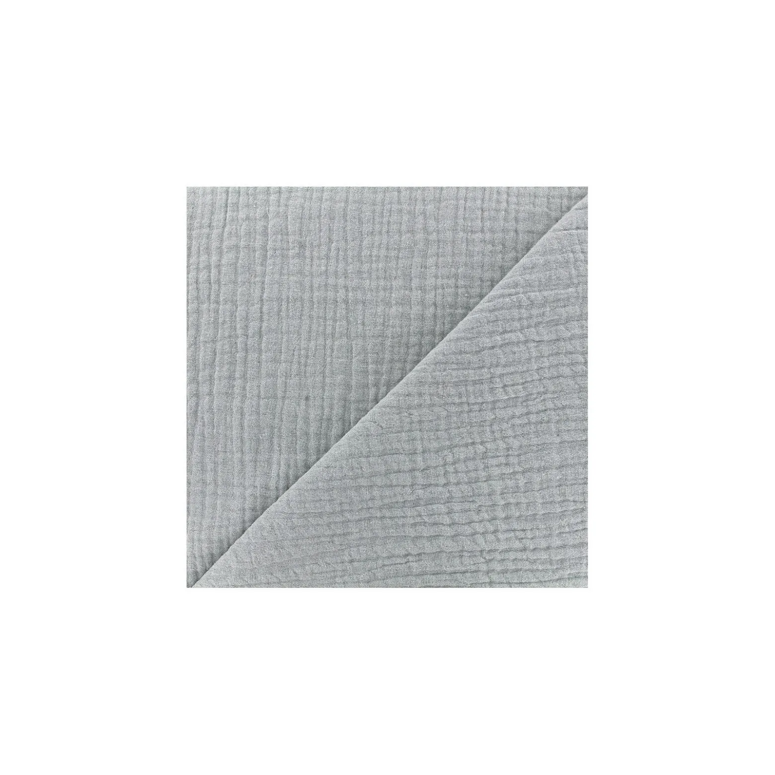 Tissu triple gaze de coton uni MPM