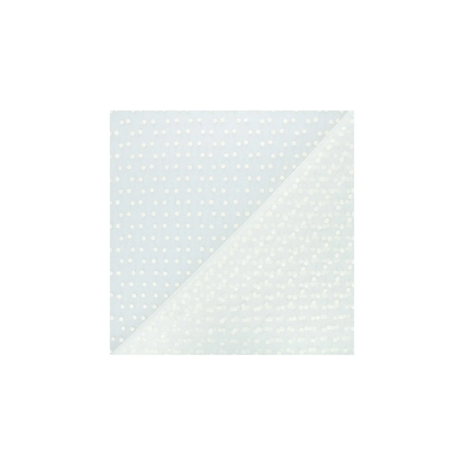 Tissu tulle Garance - crème paillettes