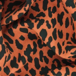 Tissu twill viscose Léopard