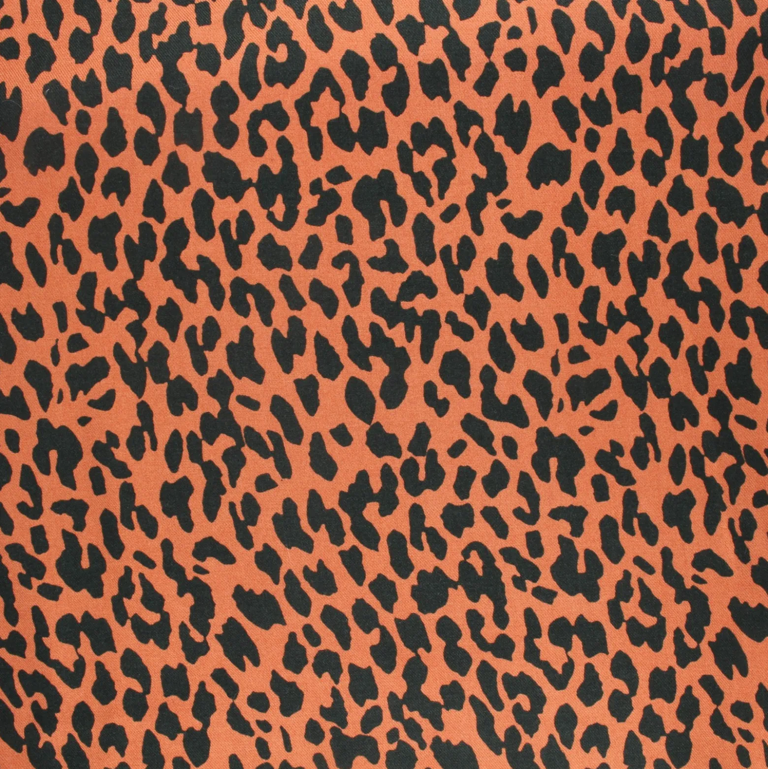 Tissu twill viscose Léopard