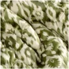Tissu velours matelassé Abstrait - vert kaki