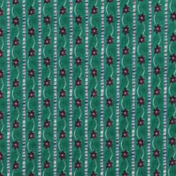 Tissu velours milleraies Florilys - vert