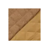 Tissu velours milleraies matelassé déperlant - sable