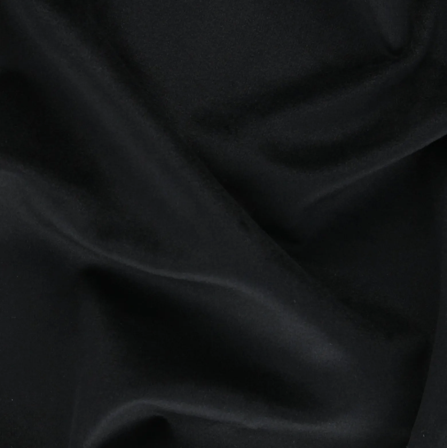 Tissu velours ras Alicia - noir