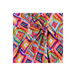 Tissu viscose Clea - multicolore