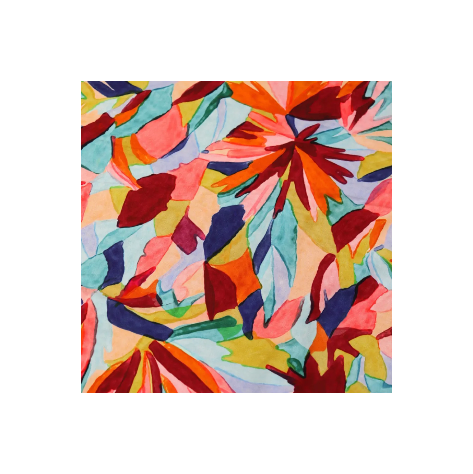 Tissu viscose Galerie - multicolore