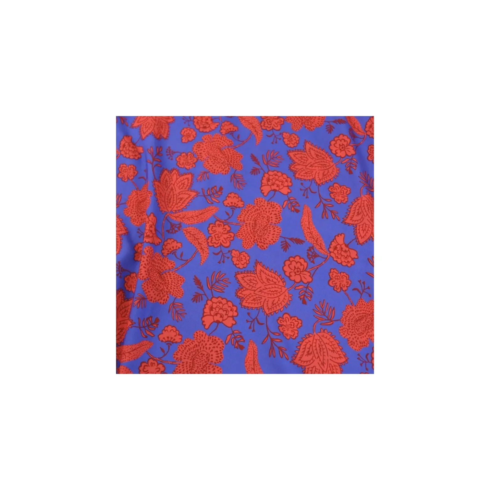 Tissu viscose Khimsar - bleu