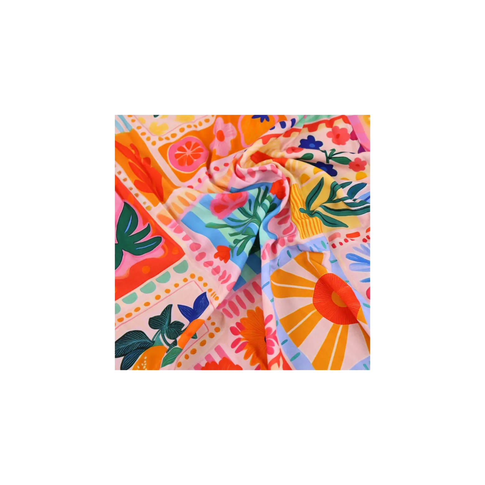 Tissu viscose Nice - rose