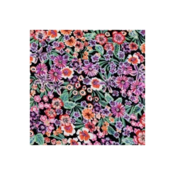 Tissu viscose Orphée - noir