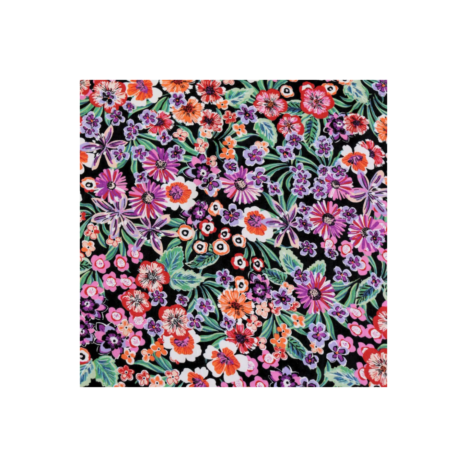Tissu viscose Orphée - noir
