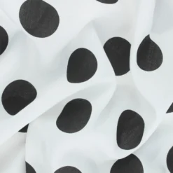 Tissu viscose à pois XL