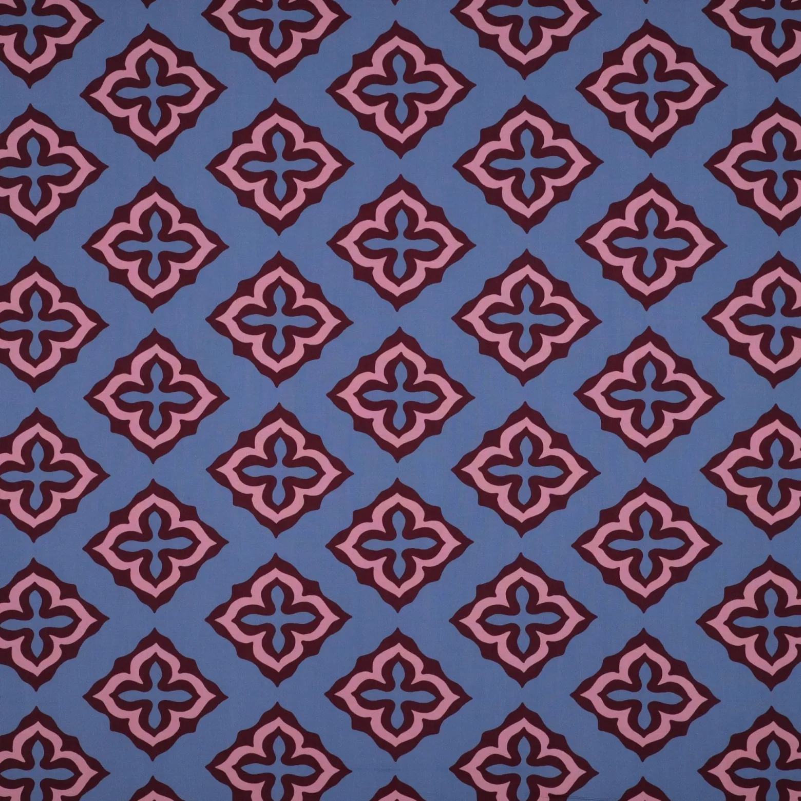 Tissu viscose Pommé fabrics Kalya - bleu