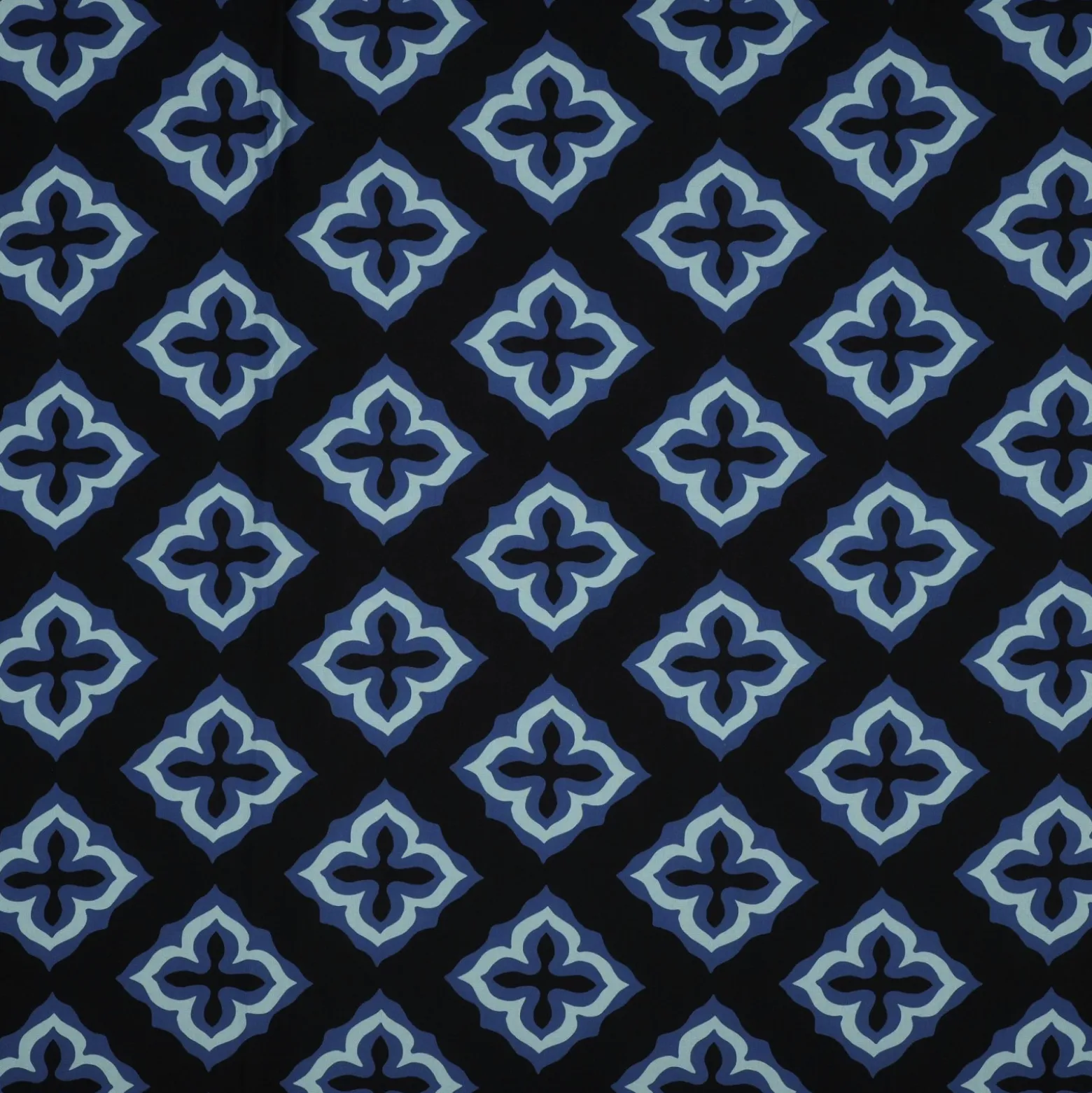 Tissu viscose Pommé fabrics Kalya - noir