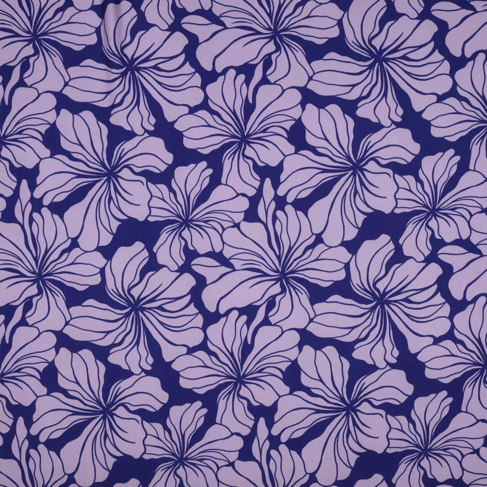 Tissu viscose Pommé fabrics Passy - violet