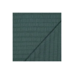 Tissu viscose smocké - vert foncé