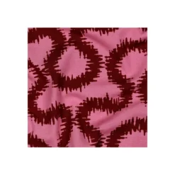 Tissu viscose stretch Pommé fabrics Twist - rose