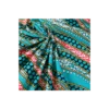 Tissu wax pailleté Nubia - vert
