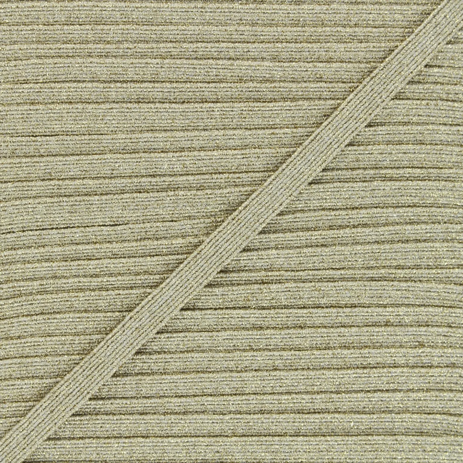 Tresse élastique plate lurex - doré