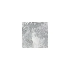 Tulle Floral pailletté argent x 15cm