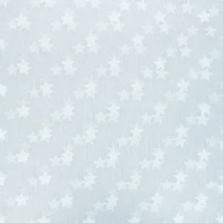 Tulle luxe floqué Etoiles blanc